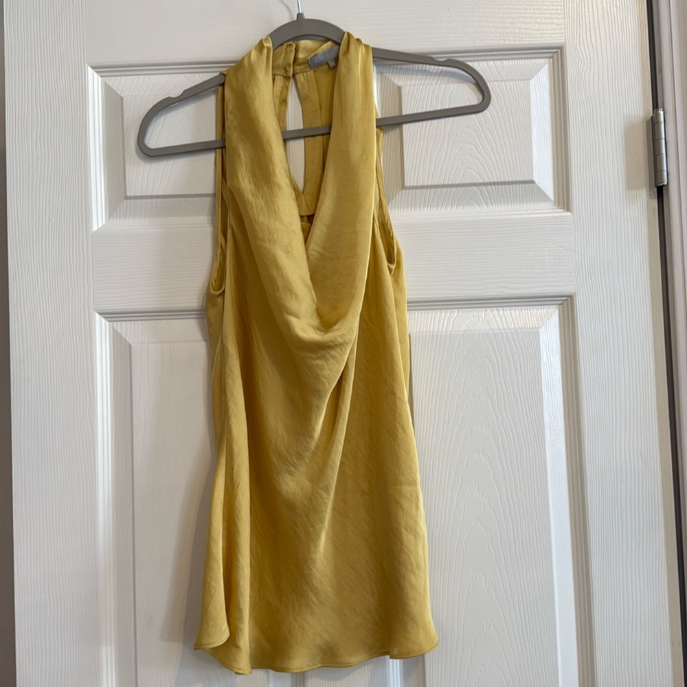 Violet & Claire Sleeveless Swoop Neck Top - Size M